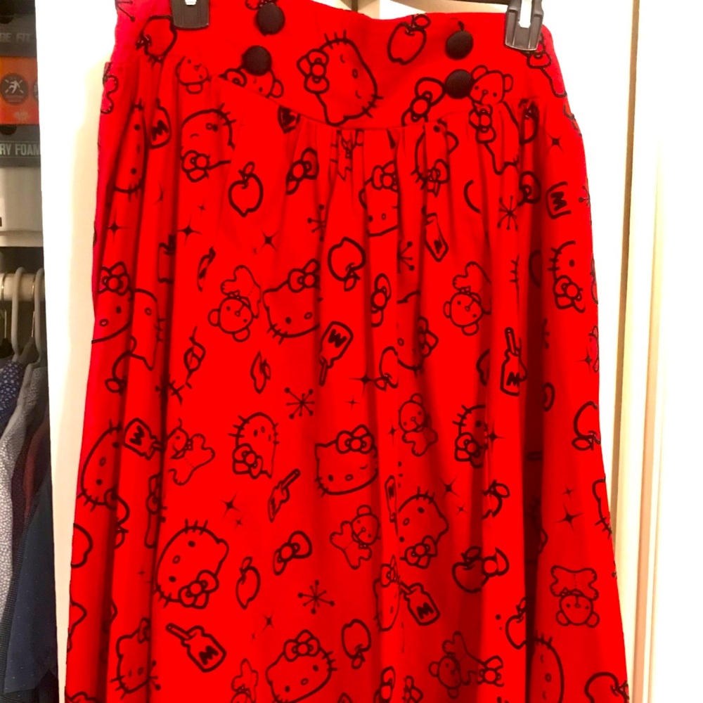 Hello Kitty Vintage Inspired MIDI Skirt.